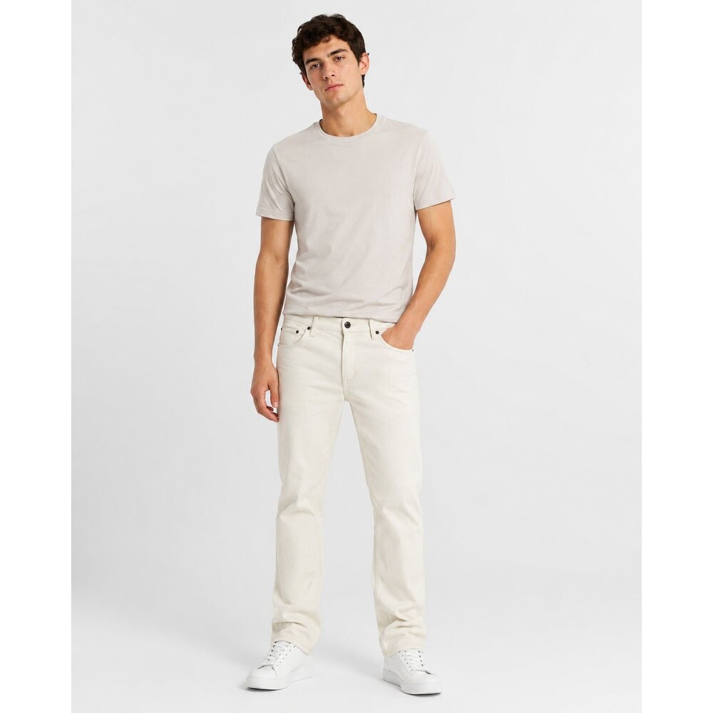 Express Jeans Kingston Men’s 32x30 White Classic Fit Straight Leg Cotton Jeans
